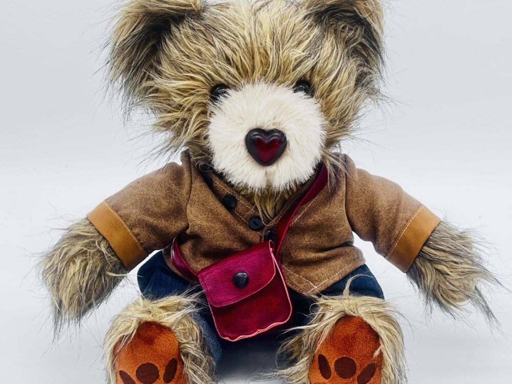 Button Heart Bear